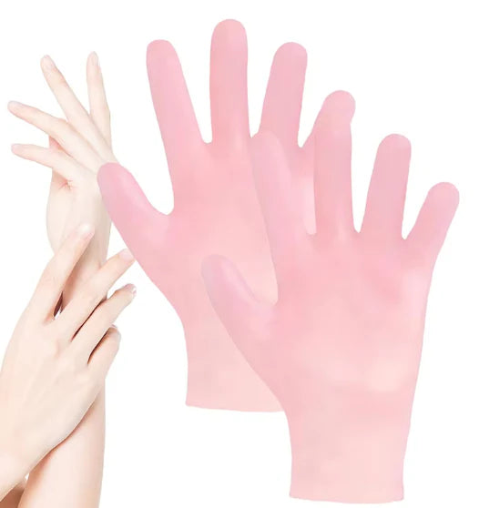 Silicone Moisturiser Sock with Silicone Moisturising Hand Gloves