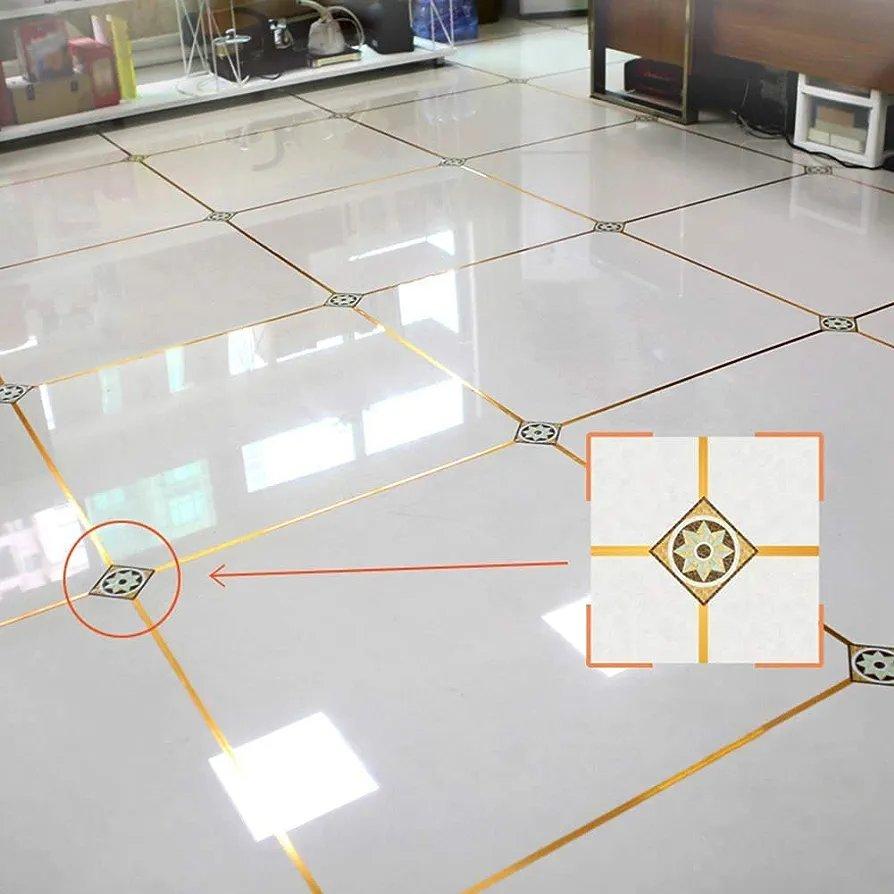 12-Pieces Tile stickers with gap sealing tape