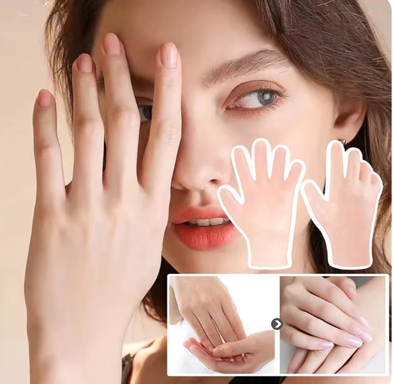 Silicone Moisturising Hand Gloves