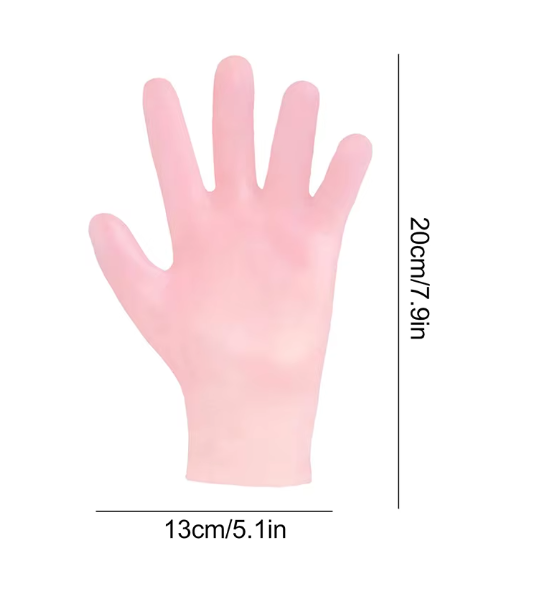 Silicone Moisturising Hand Gloves