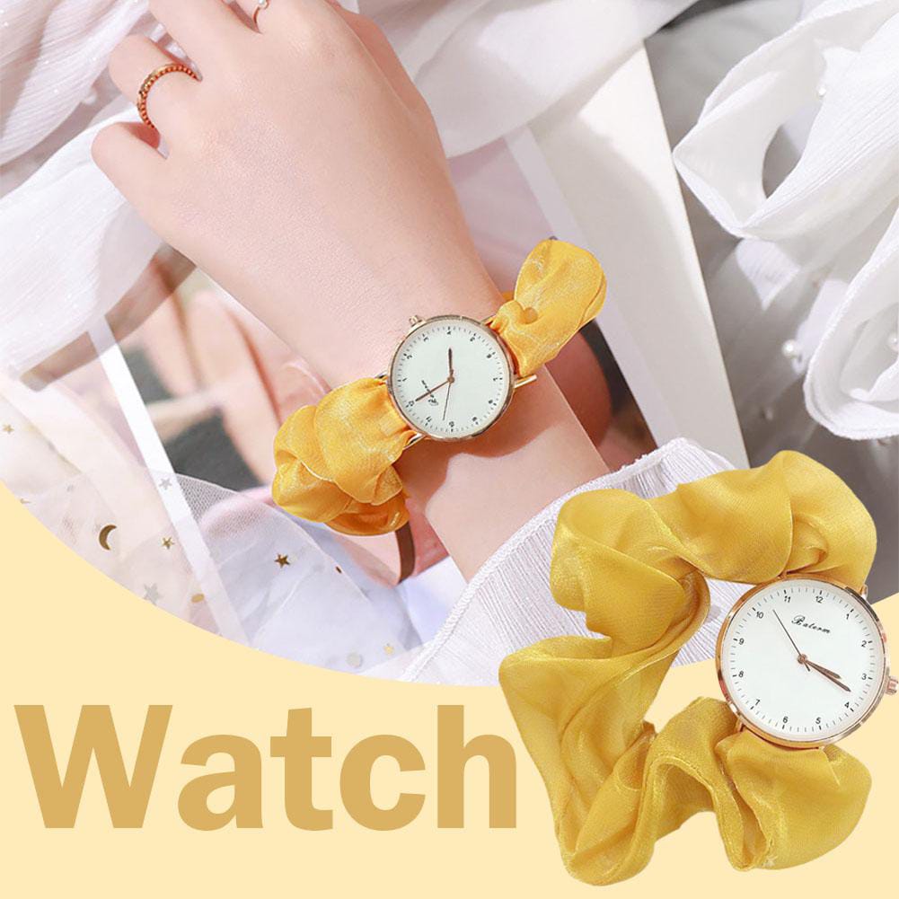 Cute Scrunchie Watches For Women