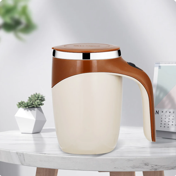 Stirring Magnetic Shaking Mug