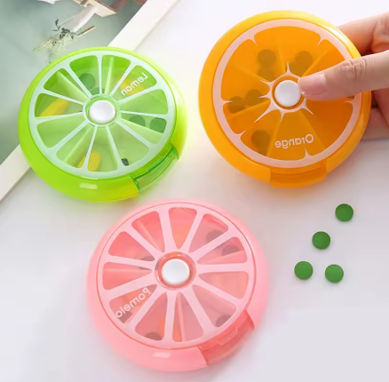 Pill Round Storage Organizer