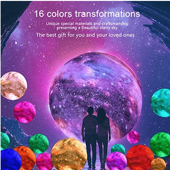 Planet Touch Lamp With Remote