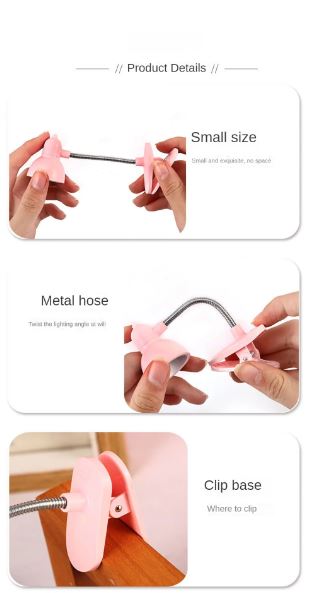 Cute Mini Clip Lamp
