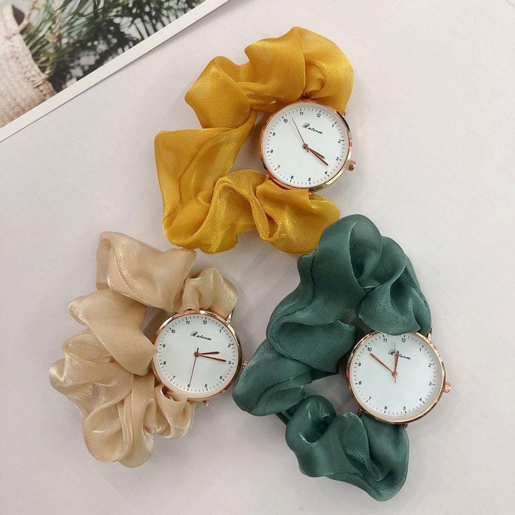 Cute Scrunchie Watches For Women
