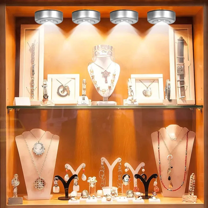 Battery Powered Touch Light - Pack of 4