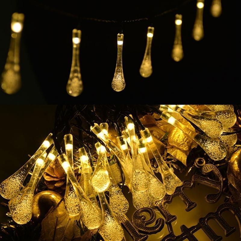 Water Drops String Fairy Light